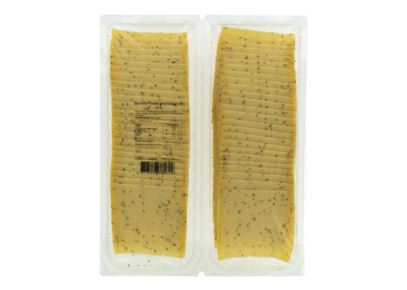 Gesneden Gouda jong belegen komijn