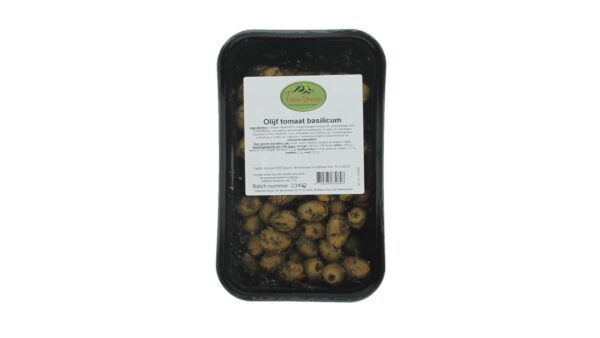 Olijven pomodori basilicum groen (klein)