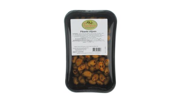 Olijven pikante groen (klein)