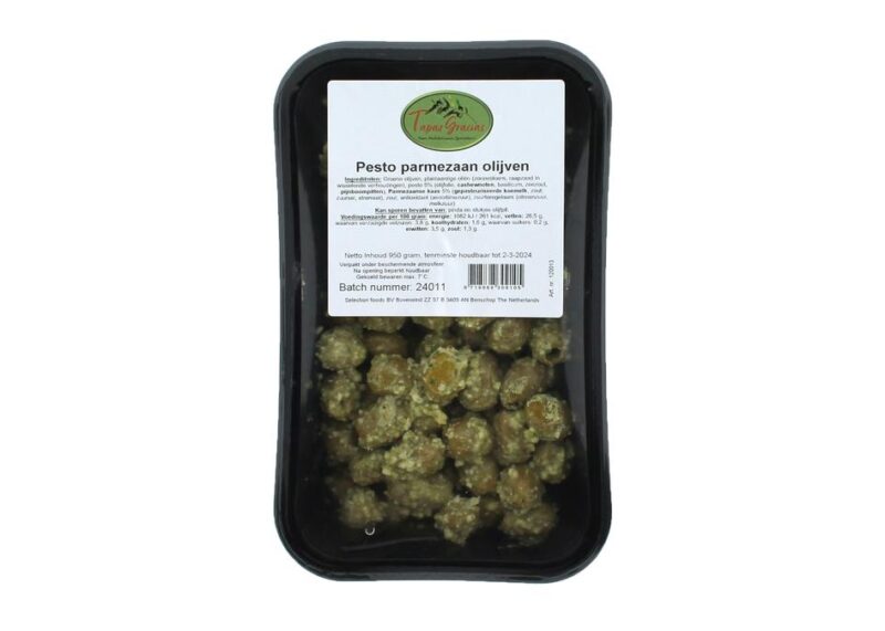 Olijven pesto parmezaan groen (klein)