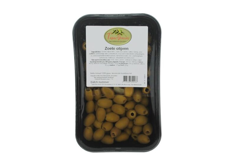 Olijven zoet groen (klein)
