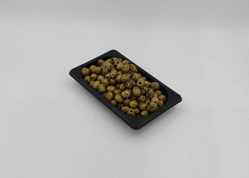 Olijven knoflook bieslook groen (klein)