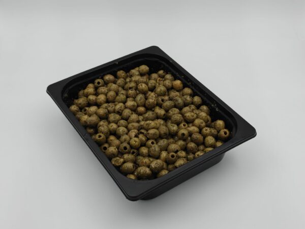 Olijven knoflook bieslook groen (klein) 3kg