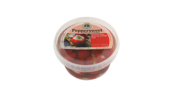 Peppadews peppers gevuld met roomkaas